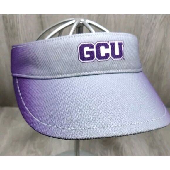 The Game Men's‎ Visor Hat NCAA College Grand Canyon University Purple Black - Picture 5 of 10